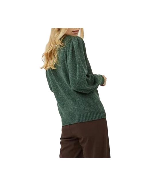 Minimum Green Rundhals-Strickware