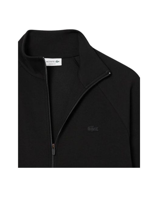 Zip-Throughs di Lacoste in Black da Uomo