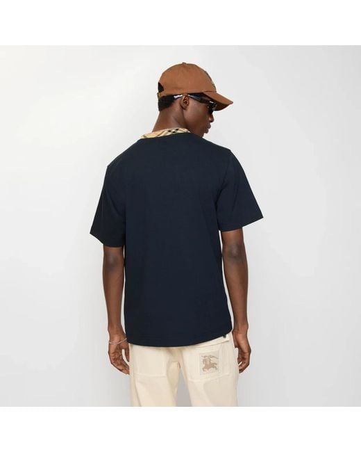 Burberry Blue T-Shirts for men