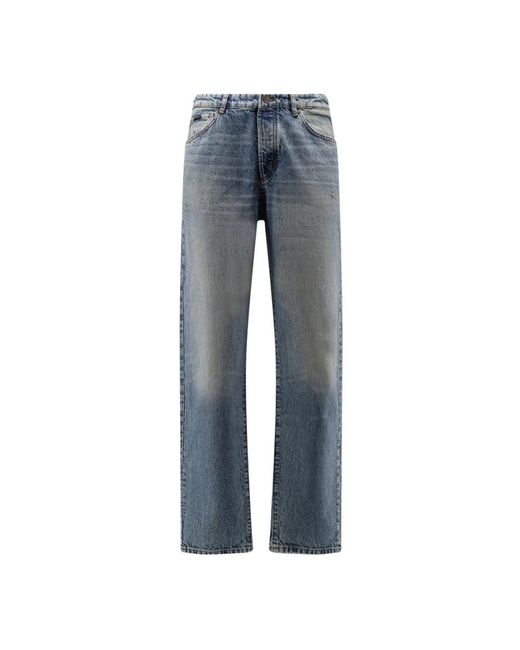 Boss Blue Straight Fit Jeans for men