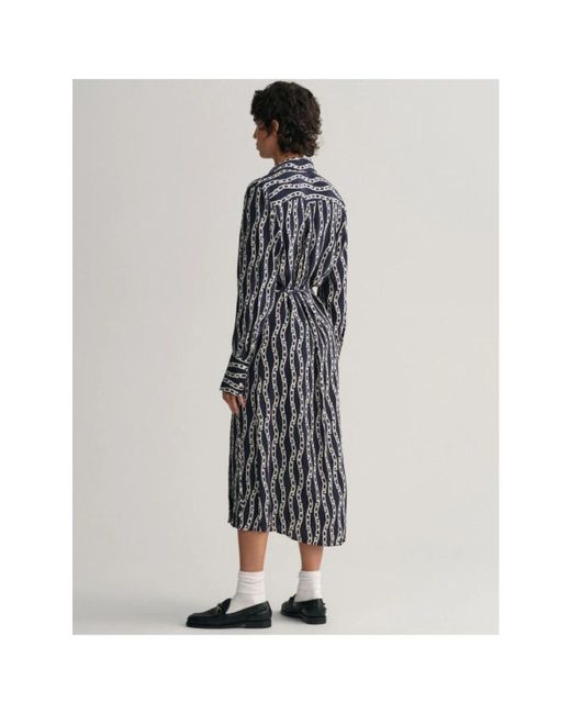 Gant Dresses > Day Dresses > Midi Dresses in het Black