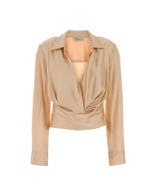 Blumarine Natural Blouses