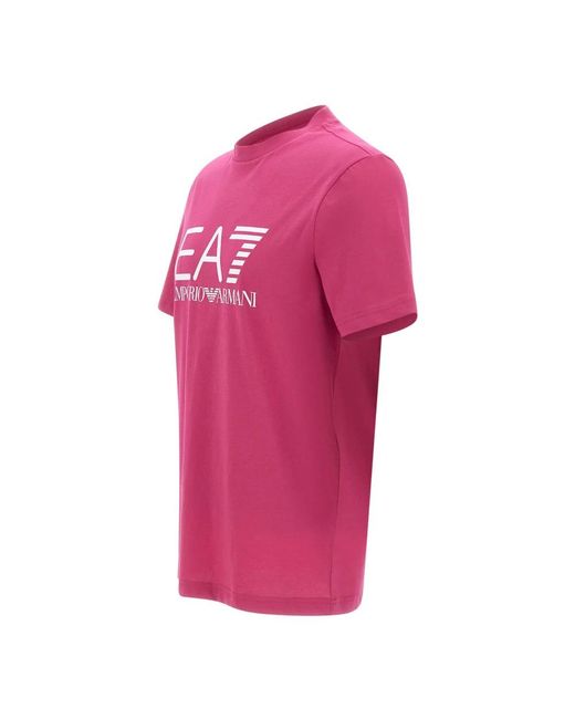 T-Shirts EA7 de hombre de color Pink