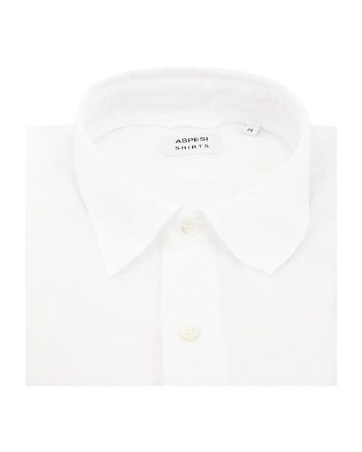 Aspesi White Polo Shirts for men