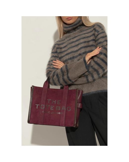 Marc Jacobs Shopper Tote Tas in het Purple