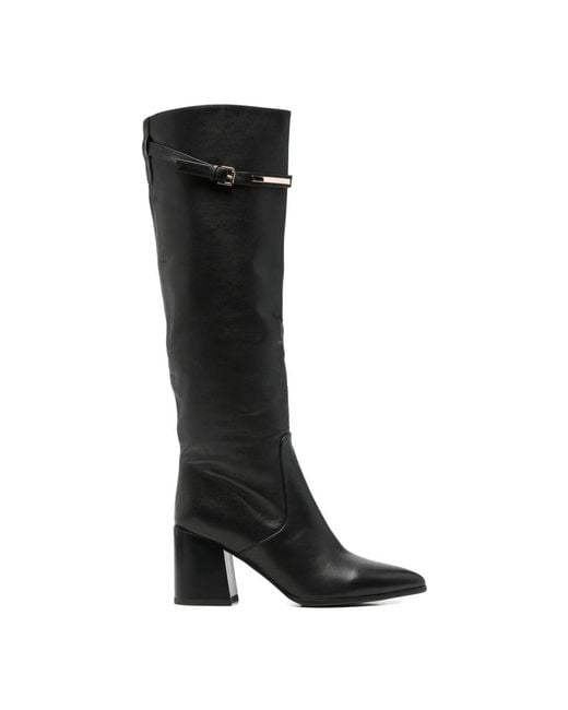 ADRIANNA FERETTI Black Heeled Boots