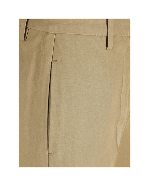 True Royal Natural Taube Graue Leinen Viskose Hose