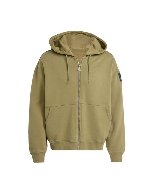 Adidas Green Zip-Throughs for men