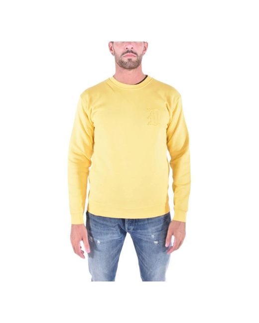 Dondup Yellow Sweatshirts for men