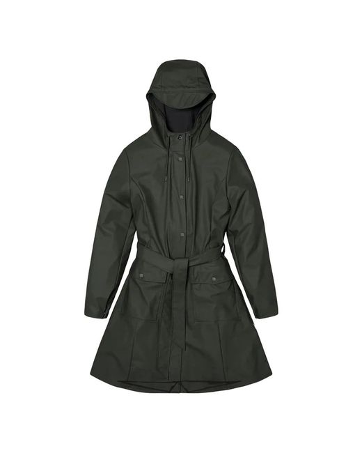 Rains Green Rain Jackets