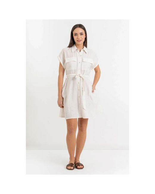 Kocca White Shirt Dresses