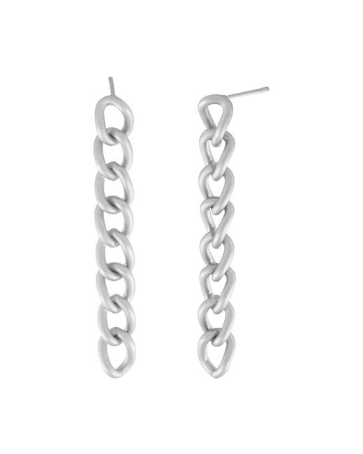 Dansk Copenhagen White Earrings