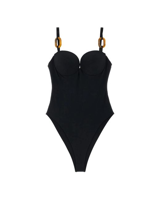 Magda Butrym Black Swimsuits