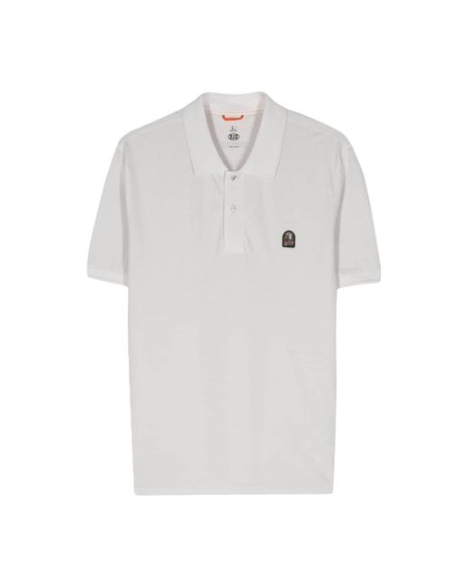 Parajumpers White Polo Shirts for men