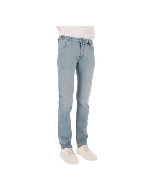 Jacob Cohen Blue Slim Fit Jeans for men