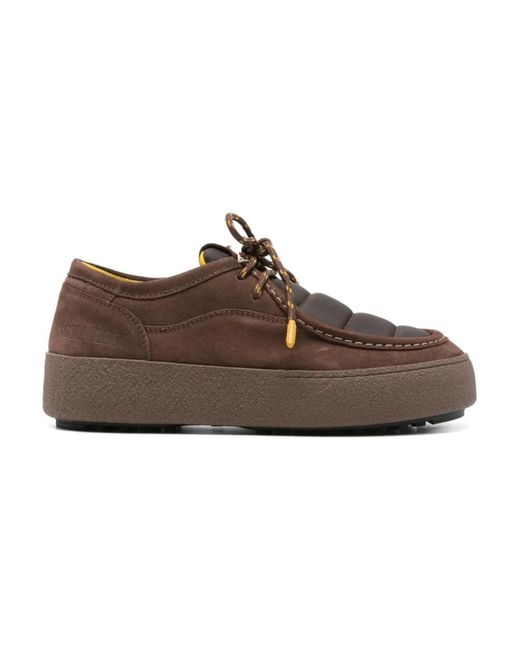 Moon Boot Brown Laced Shoes for men