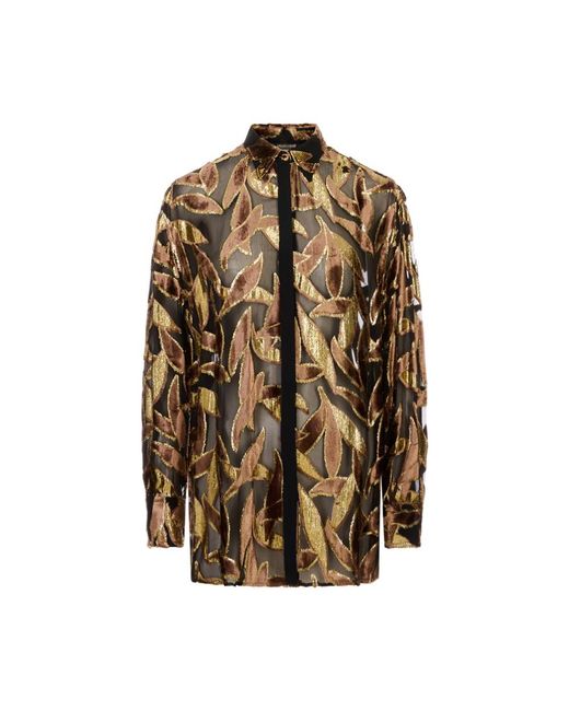 Roberto Cavalli Brown Shirts