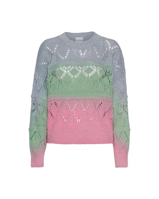 Round-Neck Knitwear American Dreams de color Green