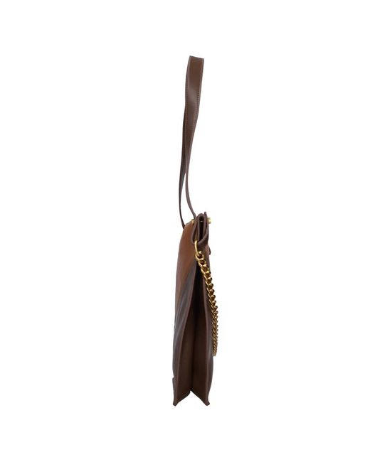 La Carrie Brown Shoulder Bags