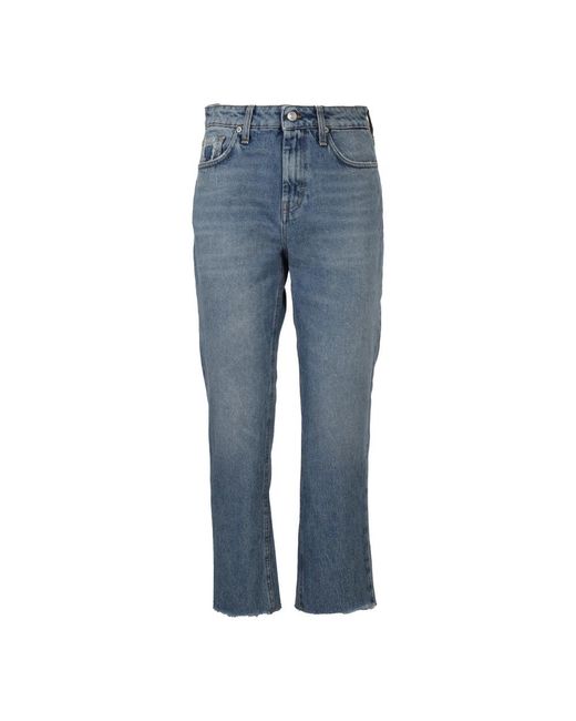 Department 5 Blue Straight Fit Jeans