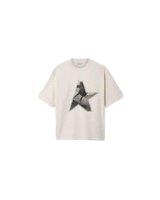 Golden Goose Deluxe Brand White T-Shirts