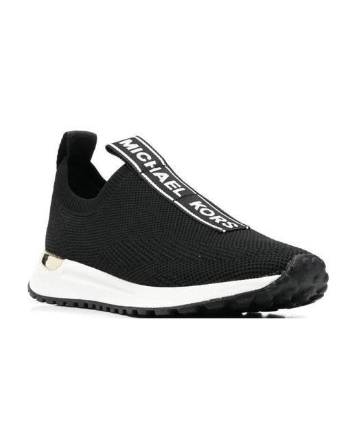 MICHAEL Michael Kors Black Bodie Slip-on Sneakers