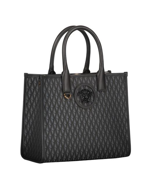 Versace Black Shopping Bags