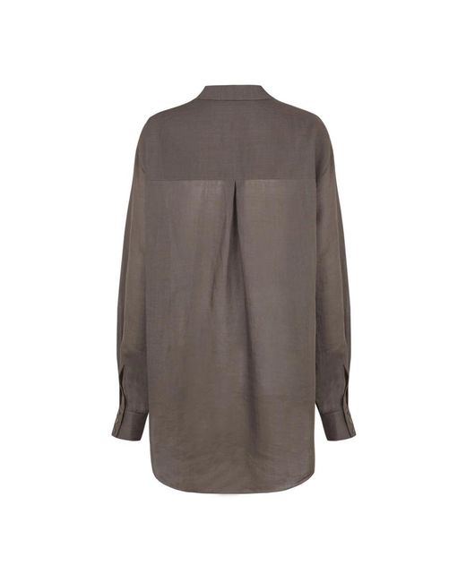 Cortana Overhemden ,Bruin ,Oversized Overhemd in het Brown