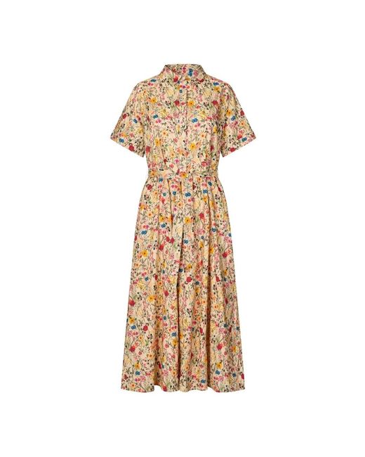 Lolly's Laundry Natural Shirt Dresses