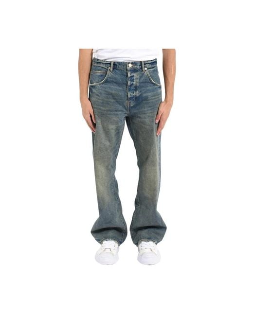 Purple Brand P018 Worn Baggy Jeans in het Blue voor heren