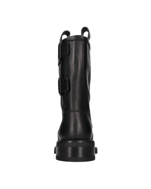 Buttero Black Ankle Boots for men