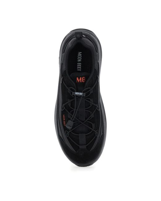 Moon Boot Black Sneakers for men
