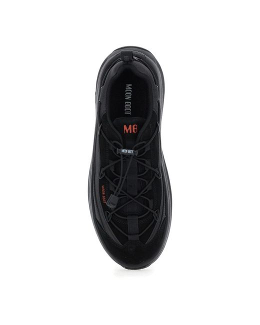 Moon Boot Black Sneakers for men