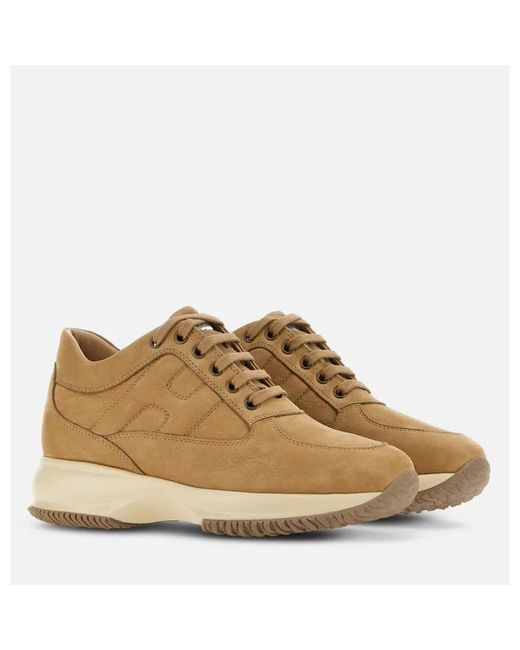 Hogan Brown Sneakers