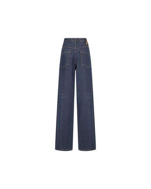 DARKPARK Wijde Jeans in het Blue