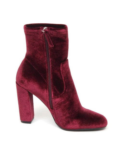 Steve Madden Red Heeled Boots