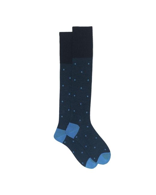 Socks Gallo de hombre de color Blue