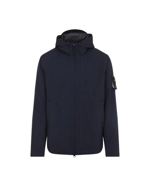 Stone Island Soft Shell-R Jas in het Blue voor heren