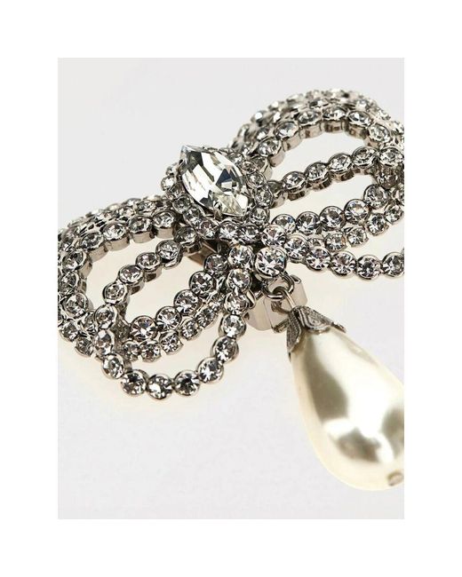 Earrings Alessandra Rich de color Metallic