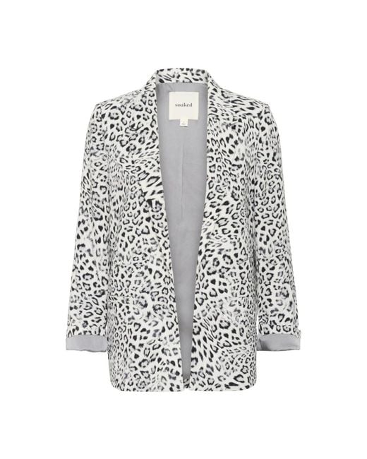 Blazers Soaked In Luxury en coloris Gray