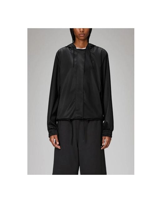 Light Jackets Rains de color Black