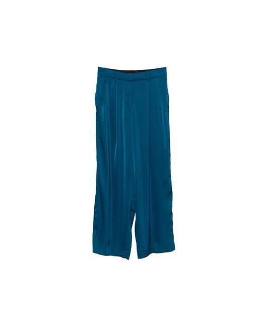 Michael Kors Blue Wide Trousers