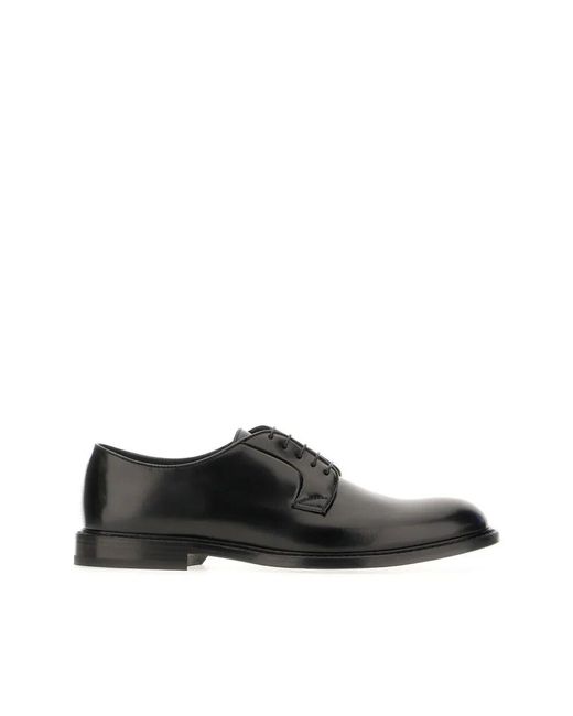 Doucal's Klassische derby schnürschuhe in Black für Herren