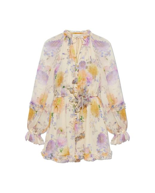 Playsuits di Zimmermann in White