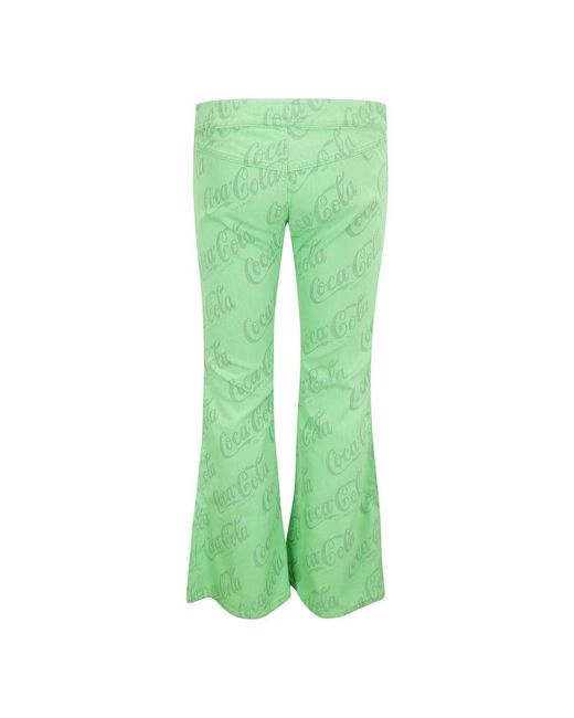 ERL Green Wide Trousers