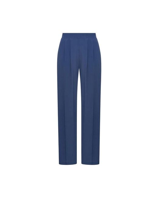 Maliparmi Blue Wide Trousers