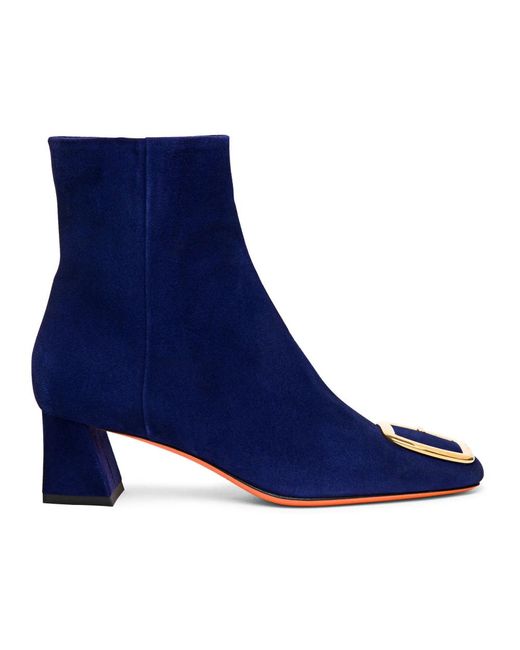 Ankle boots Santoni de color Blue
