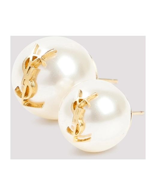 Saint Laurent Metallic Earrings