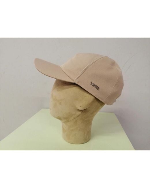 Zegna Natural Caps for men