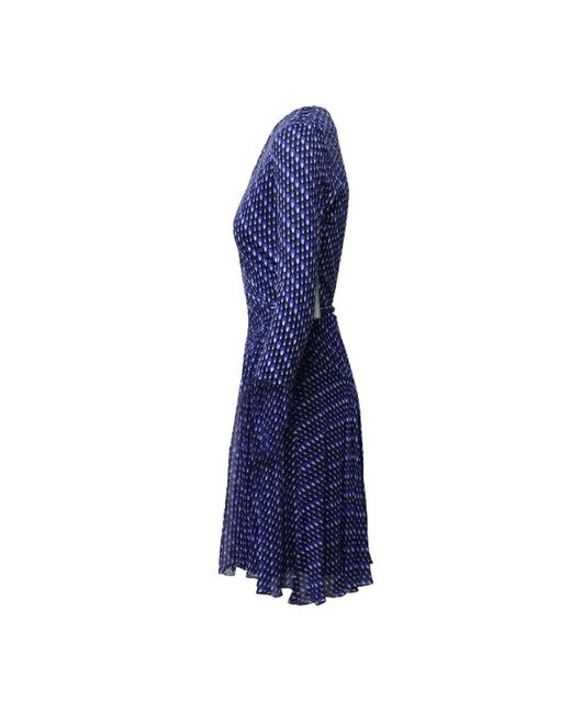 Diane von Furstenberg Blue Short Dresses